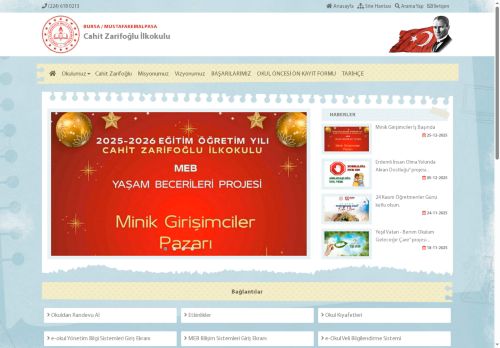 Cahit Zarifoğlu İlkokulu - BURSA / MUSTAFAKEMALPASA