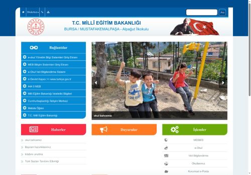 Alpağut İlkokulu - BURSA / MUSTAFAKEMALPAŞA