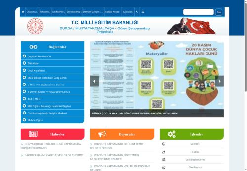 Güner Şenpamukçu Ortaokulu - BURSA / MUSTAFAKEMALPAŞA