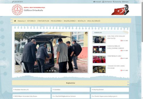 Güllüce Ortaokulu - BURSA / MUSTAFAKEMALPAŞA