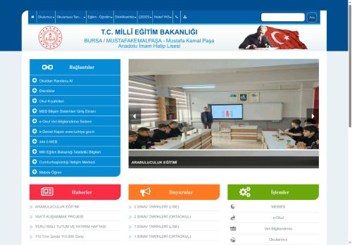 Mustafa Kemal Paşa Anadolu İmam Hatip Lisesi - BURSA / MUSTAFAKEMALPAŞA