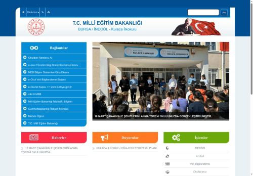 Kulaca İlkokulu - BURSA / İNEGÖL
