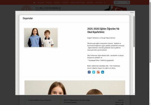 Kocatepe İlkokulu - BURSA / İNEGÖL