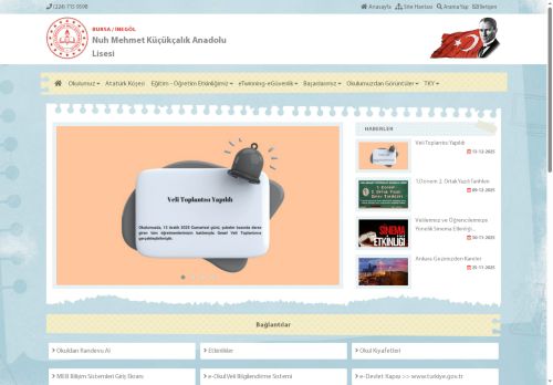 Nuh Mehmet Küçükçalık Anadolu Lisesi - BURSA / İNEGÖL