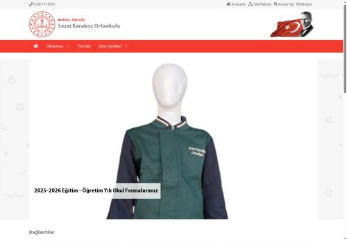 Sezai Karakoç Ortaokulu - BURSA / İNEGÖL