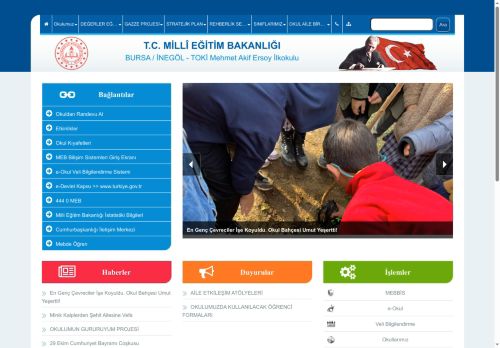 TOKİ Mehmet Akif Ersoy İlkokulu - BURSA / İNEGÖL