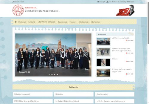 Zeki Konukoğlu Anadolu Lisesi - BURSA / İNEGÖL