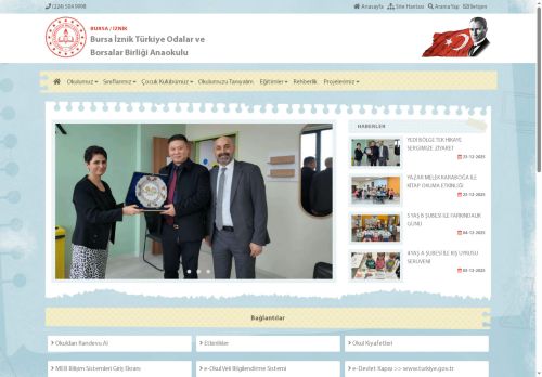 Bursa İznik Türkiye Odalar ve Borsalar Birliği Anaokulu - BURSA / İZNİK