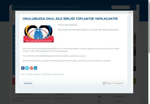 Sincansarnıç İlkokulu - BURSA / MUSTAFAKEMALPAŞA