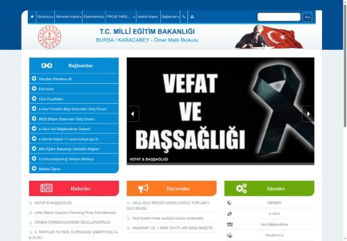 Ömer Matlı İlkokulu - BURSA / KARACABEY