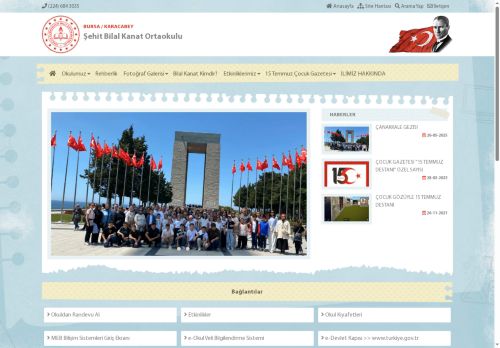 Şehit Bilal Kanat Ortaokulu - BURSA / KARACABEY