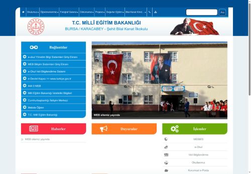 Şehit Bilal Kanat İlkokulu - BURSA / KARACABEY