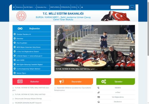 Şehit Jandarma Uzman Çavuş Cemil Turan İlkokulu - BURSA / KARACABEY