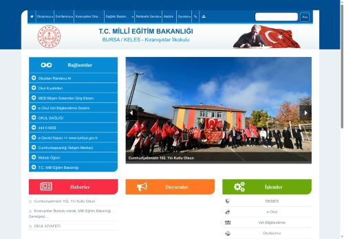 Kıranışıklar İlkokulu - BURSA / KELES