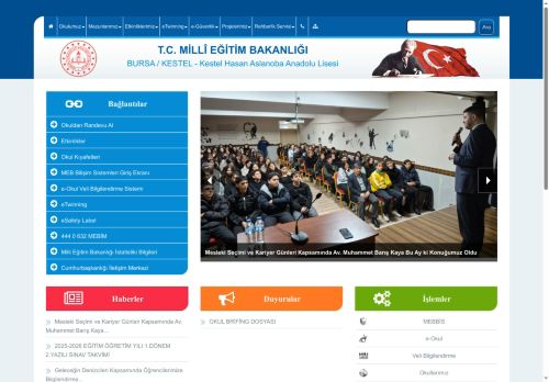 Kestel Hasan Aslanoba Anadolu Lisesi - BURSA / KESTEL