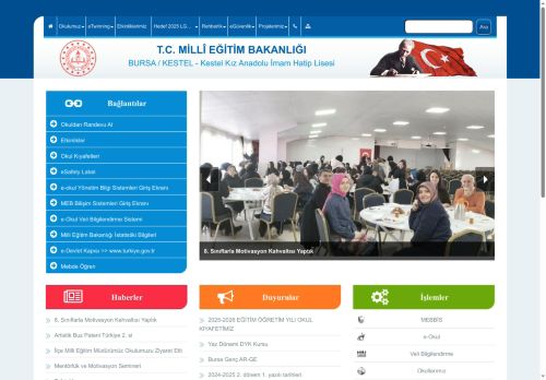 Kestel Kız Anadolu İmam Hatip Lisesi - BURSA / KESTEL