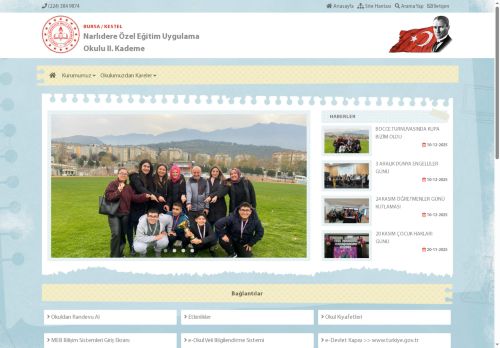 Narlıdere Özel Eğitim Uygulama Okulu II. Kademe - BURSA / KESTEL