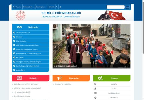 Dereköy İlkokulu - BURSA / MUDANYA