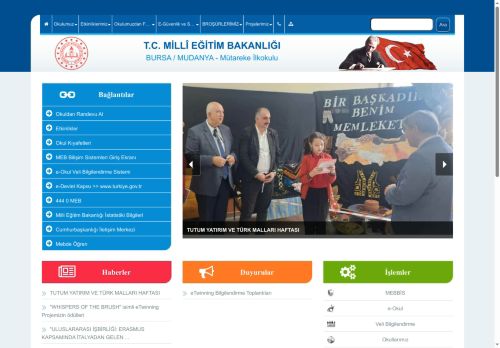 Mütareke İlkokulu - BURSA / MUDANYA