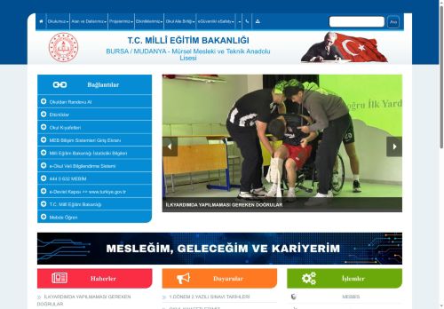 Mürsel Mesleki ve Teknik Anadolu Lisesi - BURSA / MUDANYA