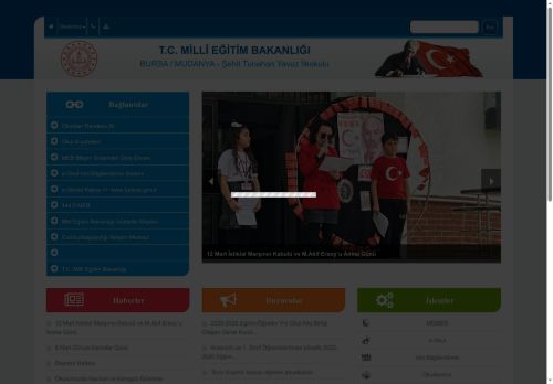 Şehit Tunahan Yavuz İlkokulu - BURSA / MUDANYA