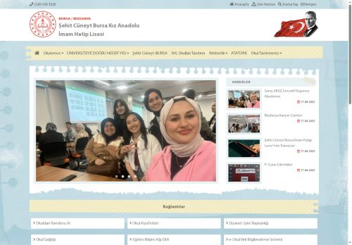 Şehit Cüneyt Bursa Kız Anadolu İmam Hatip Lisesi - BURSA / MUDANYA