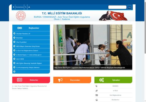 Aziz Torun Özel Eğitim Uygulama Okulu I. Kademe - BURSA / OSMANGAZİ