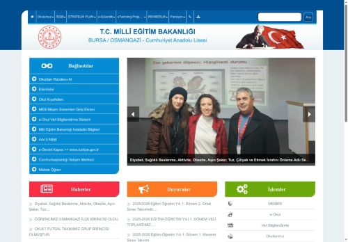 Cumhuriyet Anadolu Lisesi - BURSA / OSMANGAZİ