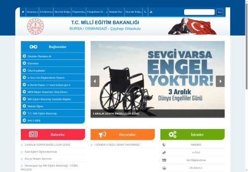 Çaybaşı Ortaokulu - BURSA / OSMANGAZİ