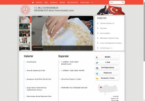 Ahmet Yesevi Anadolu Lisesi - BURSA / NİLÜFER