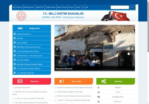 Ali Durmaz Ortaokulu - BURSA / NİLÜFER