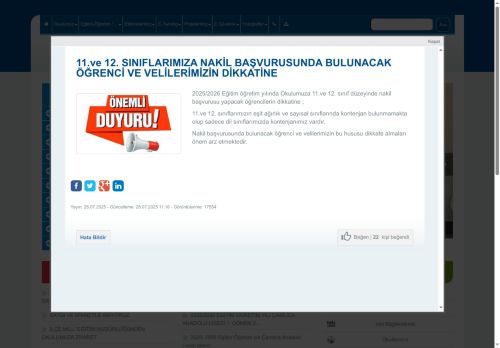 Çamlıca Anadolu Lisesi - BURSA / NİLÜFER