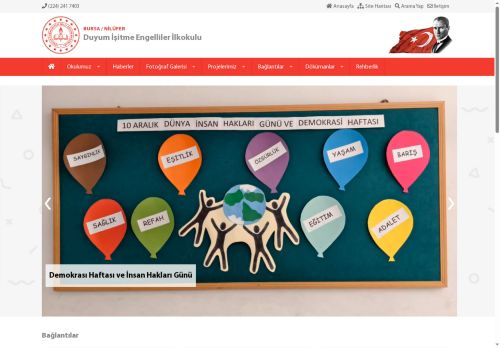 Duyum İşitme Engelliler İlkokulu - BURSA / NİLÜFER