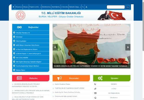 Gölyazı Ünallar Ortaokulu - BURSA / NİLÜFER