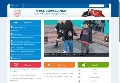 Gümüştepe İlkokulu - BURSA / NİLÜFER