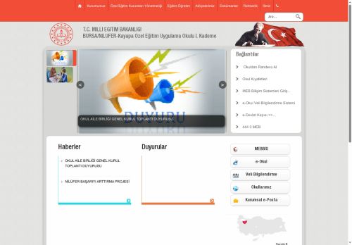 Kayapa Özel Eğitim Uygulama Okulu I. Kademe - BURSA / NİLÜFER