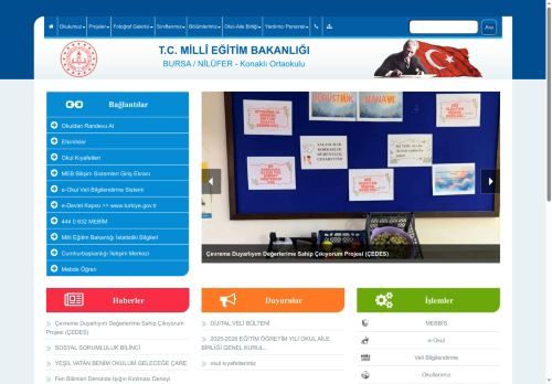 Konaklı Ortaokulu - BURSA / NİLÜFER