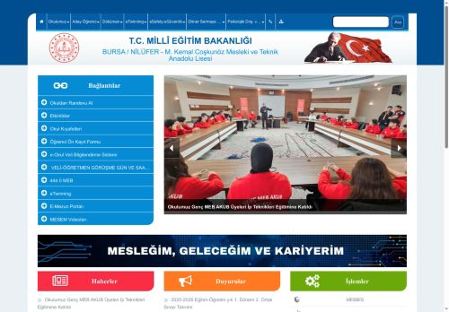 M. Kemal Coşkunöz Mesleki ve Teknik Anadolu Lisesi - BURSA / NİLÜFER