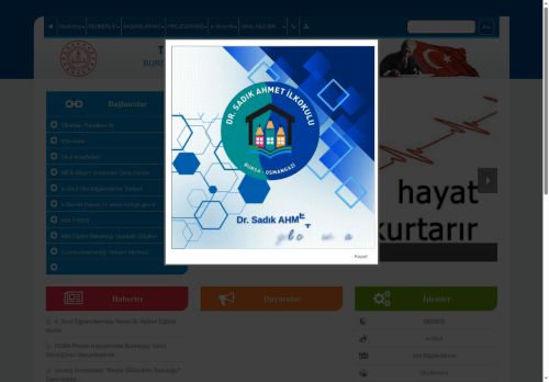Dr. Sadık Ahmet İlkokulu - BURSA / OSMANGAZİ