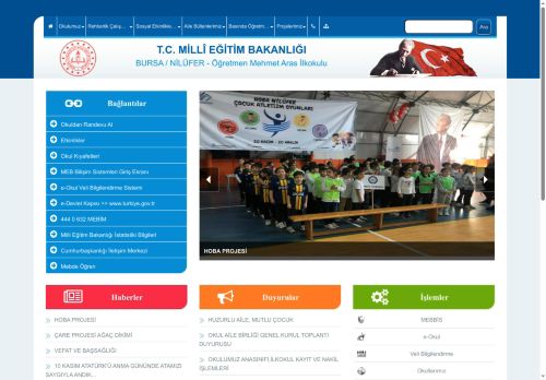 Öğretmen Mehmet Aras İlkokulu - BURSA / NİLÜFER