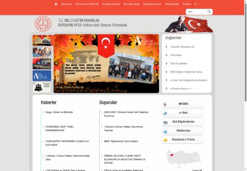 Özlüce Aziz Sancar Ortaokulu - BURSA / NİLÜFER