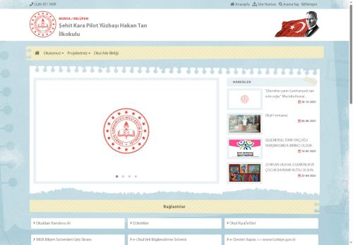 Şehit Kara Pilot Yüzbaşı Hakan Tan İlkokulu - BURSA / NİLÜFER