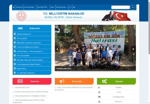 Tahtalı Ortaokulu - BURSA / NİLÜFER