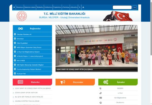 Uludağ Üniversitesi Anaokulu - BURSA / NİLÜFER