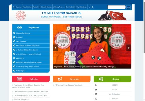 Sait Yılmaz İlkokulu - BURSA / ORHANELİ