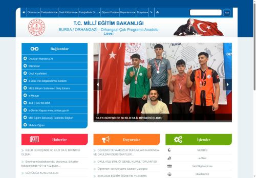 Orhangazi Çok Programlı Anadolu Lisesi - BURSA / ORHANGAZİ