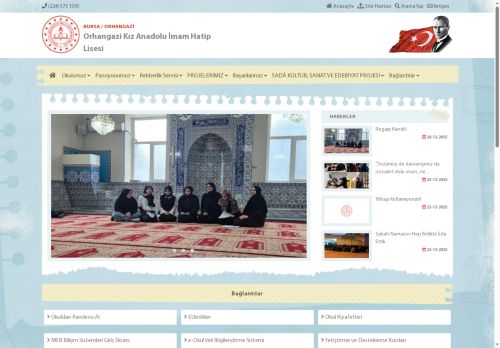 Orhangazi Kız Anadolu İmam Hatip Lisesi - BURSA / ORHANGAZİ