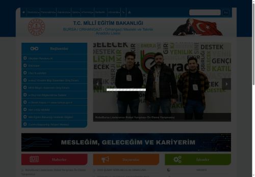 Orhangazi Mesleki ve Teknik Anadolu Lisesi - BURSA / ORHANGAZİ