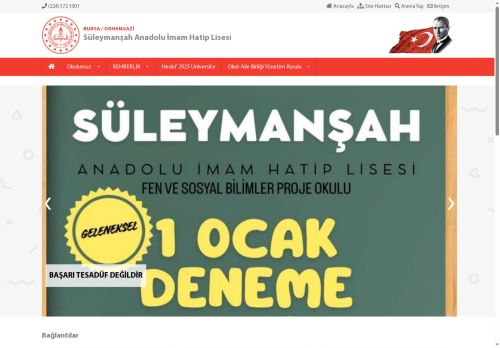 Süleymanşah Anadolu İmam Hatip Lisesi - BURSA / ORHANGAZİ