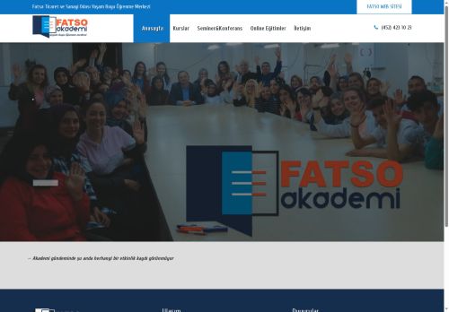 FATSO Akademi | Yaşam Boyu Öğrenme Serüveni